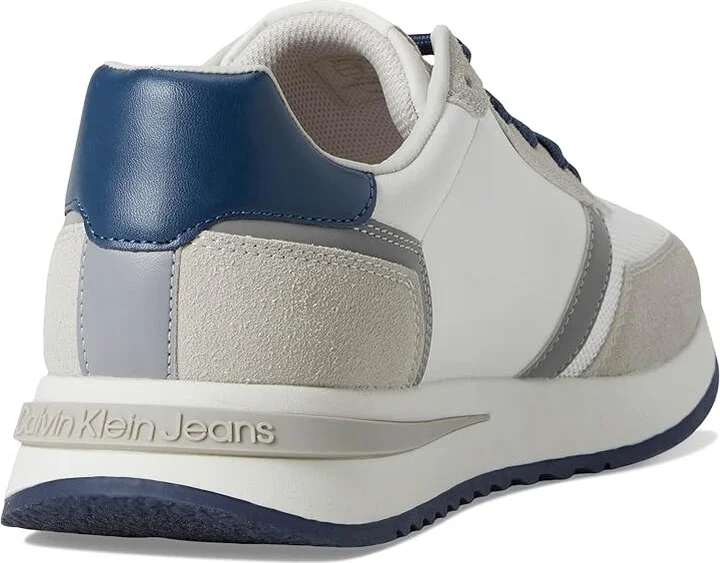 Calvin Klein Picio Men's Lace-up Boots Light Grey/White : 10 M - Image 4
