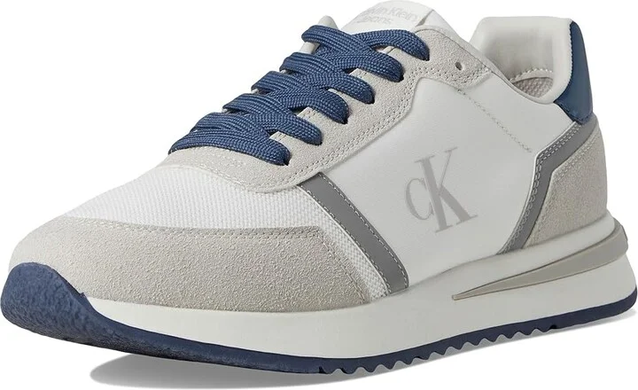 Calvin Klein Picio Men's Lace-up Boots Light Grey/White : 10 M - Image 5