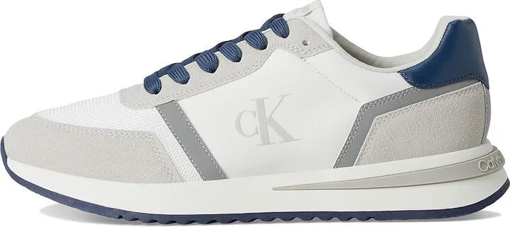 Calvin Klein Picio Men's Lace-up Boots Light Grey/White : 10 M - Image 6