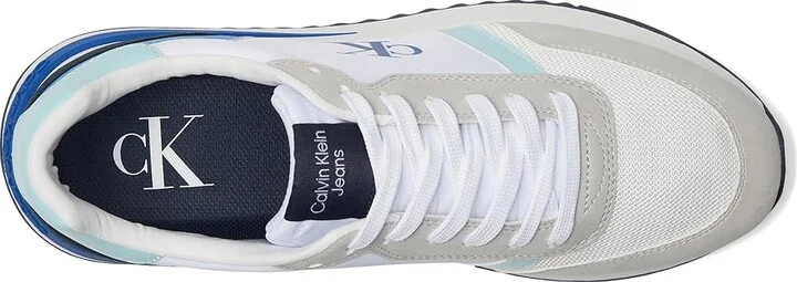 Calvin Klein Picio Men's Lace-up Boots Medium Blue/White : 11.5 M - Image 2