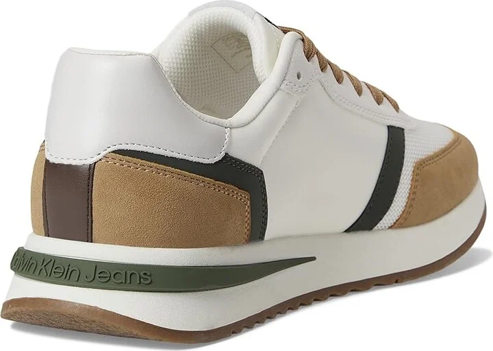 Calvin Klein Picio Men's Lace-up Boots Medium Natural/White : 9 M - Image 4