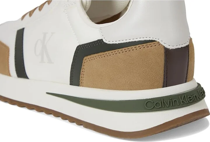 Calvin Klein Picio Men's Lace-up Boots Medium Natural/White : 9 M - Image 7