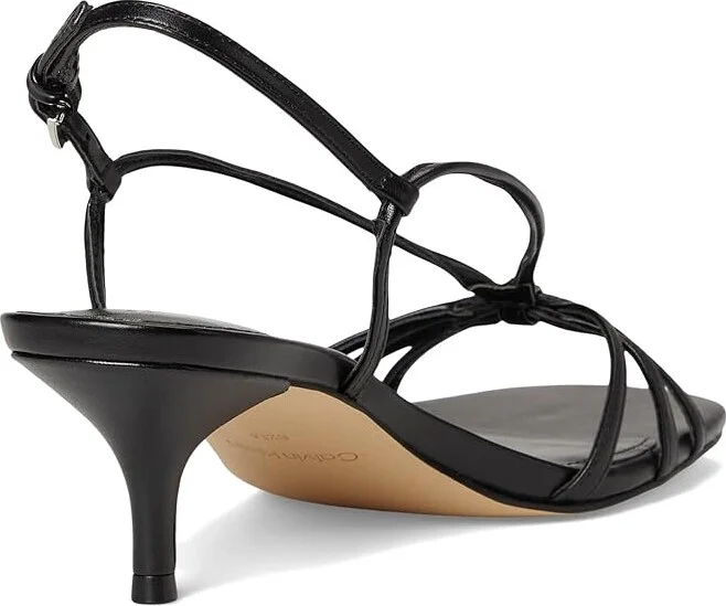 Calvin Klein Poeta Women's Sandals Black : 6 M, Faux Leather - Image 4