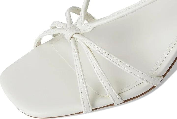 Calvin Klein Poeta Women's Sandals Ivory : 7.5 M, Faux Leather - Image 7