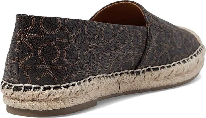Calvin Klein Popular Women's Shoes Espresso Logo : 5.5 M, Textile - Image 4