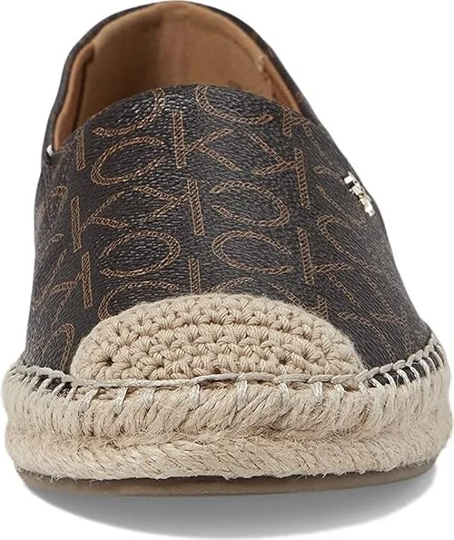 Calvin Klein Popular Women's Shoes Espresso Logo : 5.5 M, Textile - Image 5