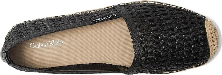Calvin Klein Presley Women's Sandals Black : 10 M, Leather/Rubber - Image 2