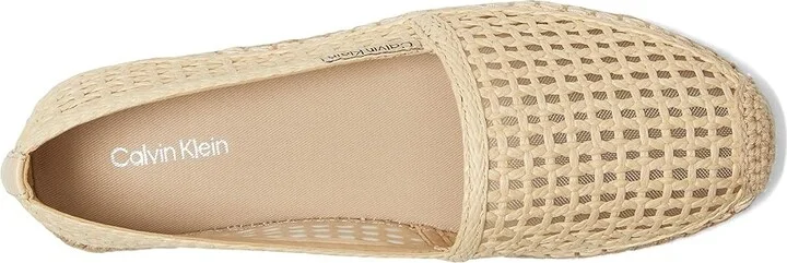 Calvin Klein Presley Women's Sandals Light Natural : 7 M, Leather/Rubber - Image 2
