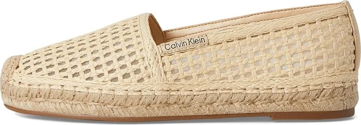 Calvin Klein Presley Women's Sandals Light Natural : 7 M, Leather/Rubber - Image 6