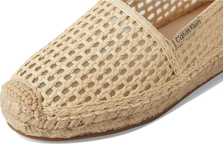 Calvin Klein Presley Women's Sandals Light Natural : 7 M, Leather/Rubber - Image 7
