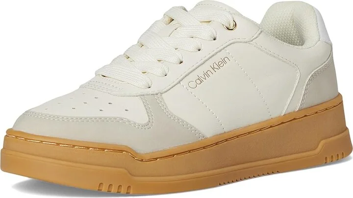 Calvin Klein Prizin Women's Shoes Ivory : 9 M, Faux Leather - Image 5