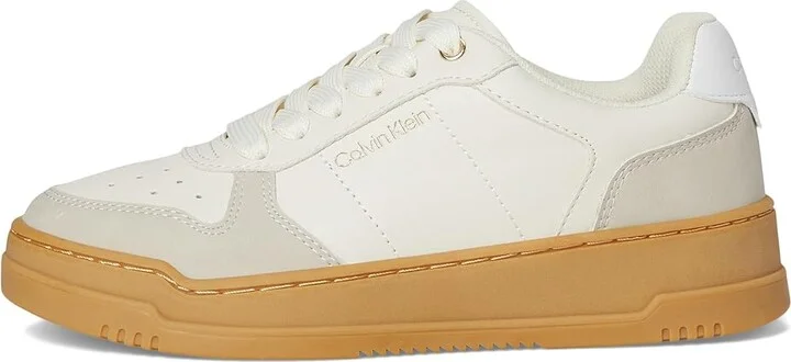 Calvin Klein Prizin Women's Shoes Ivory : 9 M, Faux Leather - Image 6