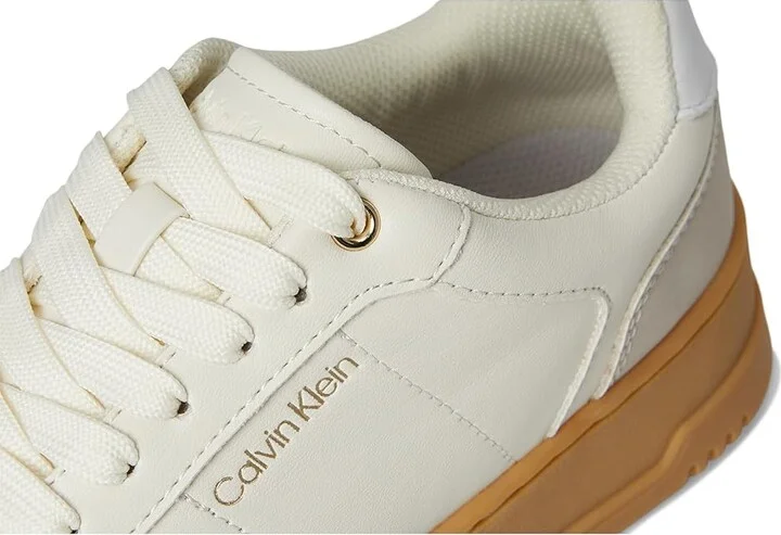 Calvin Klein Prizin Women's Shoes Ivory : 9 M, Faux Leather - Image 7
