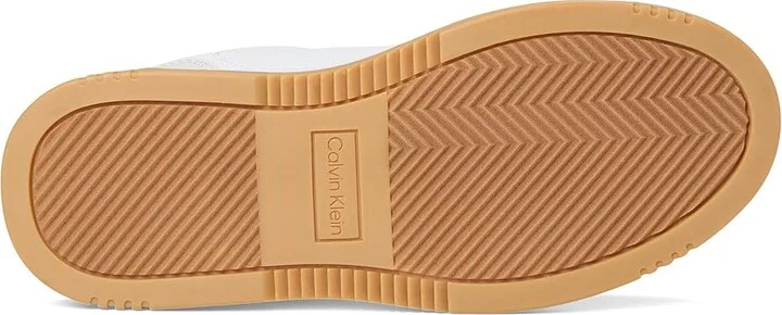 Calvin Klein Prizin Women's Shoes White/Red : 8.5 M, Faux Leather - Image 3