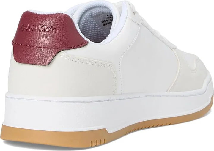 Calvin Klein Prizin Women's Shoes White/Red : 8.5 M, Faux Leather - Image 4