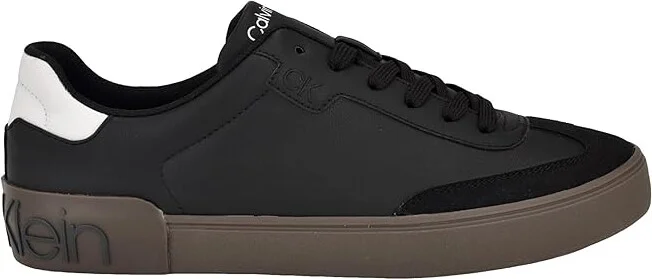 Calvin Klein Romal Men's Shoes Black/White : 7.5 M, Synthetic - Image 6