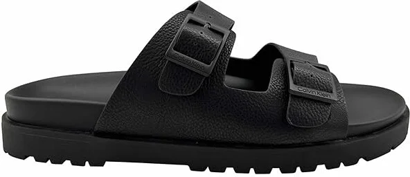 Calvin Klein Roose Men's Sandals Black : 7 M, Rubber - Image 4