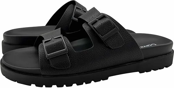 Calvin Klein Roose Men's Sandals Black : 7 M, Rubber