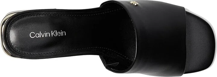 Calvin Klein Rowena Women's Sandals Black : 6.5 M, Synthetic - Image 2