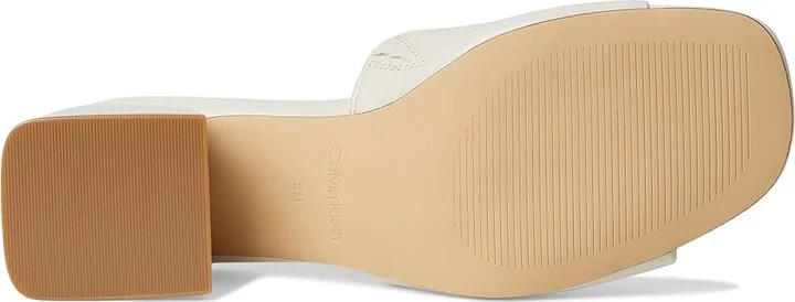 Calvin Klein Rowena Women's Sandals Ivory : 8.5 M, Synthetic - Image 3