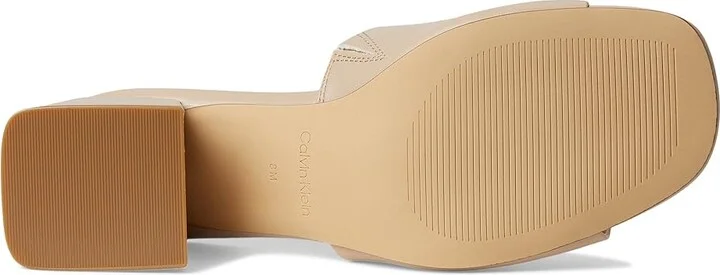 Calvin Klein Rowena Women's Sandals Light Natural : 7.5 M, Synthetic - Image 3