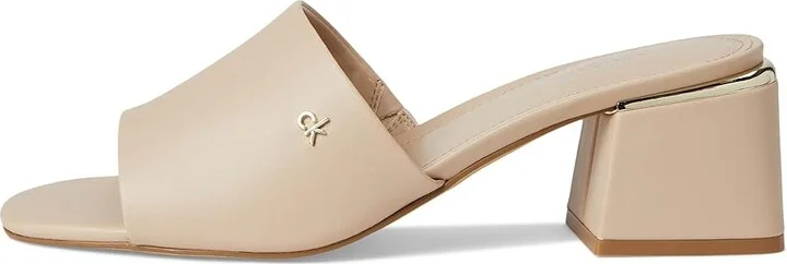 Calvin Klein Rowena Women's Sandals Light Natural : 7.5 M, Synthetic - Image 6