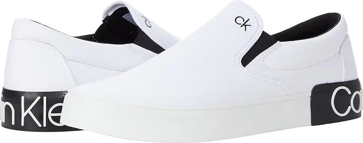 Calvin Klein Ryor Men's Shoes White : 7 M, Textile