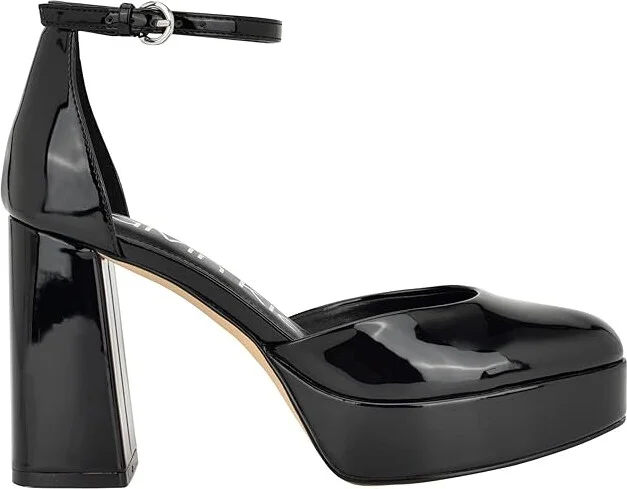 Calvin Klein Sabin High Women's Heels Black Patent : 9.5 M, Leather/Suede/Synthetic - Image 5