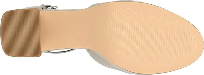 Calvin Klein Sabin High Women's Heels Light Grey Patent : 5.5 M, Leather/Suede/Synthetic - Image 3