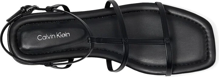 Calvin Klein Sallia Women's Sandals Black : 8 M, Faux Leather - Image 2