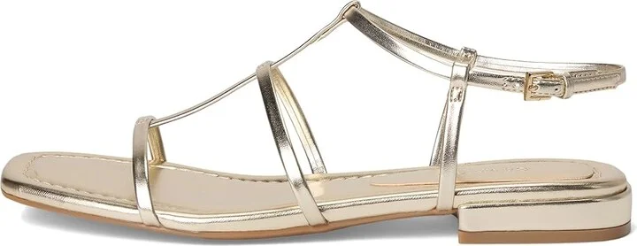Calvin Klein Sallia Women's Sandals Gold : 5 M, Faux Leather - Image 6