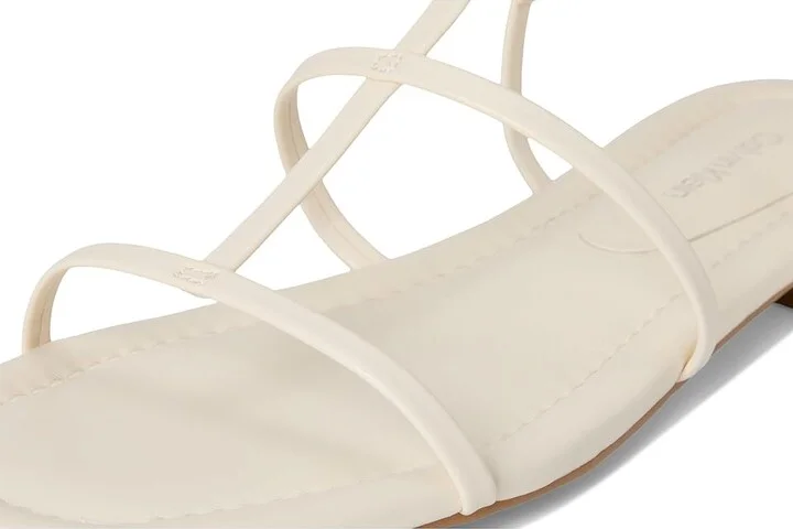 Calvin Klein Sallia Women's Sandals Ivory : 9.5 M, Faux Leather - Image 7