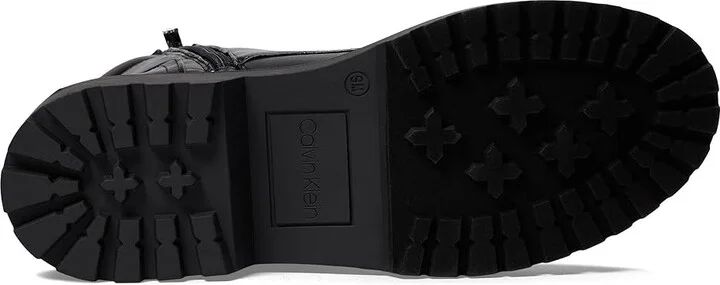 Calvin Klein Sallon Women's Boots Black : 9 M, Rubber/Synthetic - Image 3