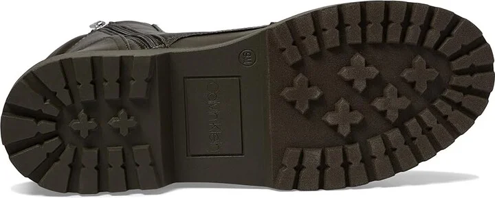 Calvin Klein Sallon Women's Boots Dark Green : 8.5 M, Rubber/Synthetic - Image 3