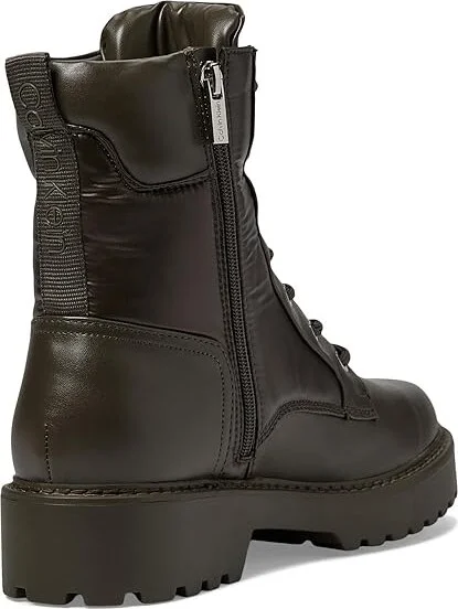 Calvin Klein Sallon Women's Boots Dark Green : 8.5 M, Rubber/Synthetic - Image 4