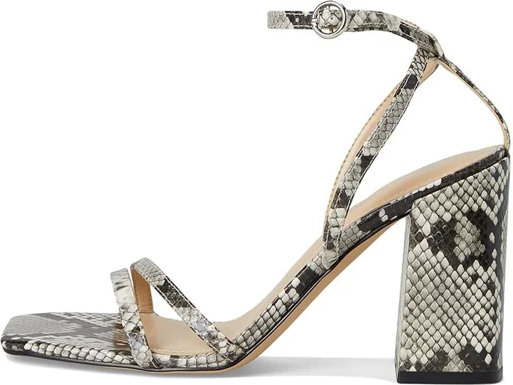 Calvin Klein Sassa Women's Sandals Black Snake : 8.5 M, Leather - Image 6