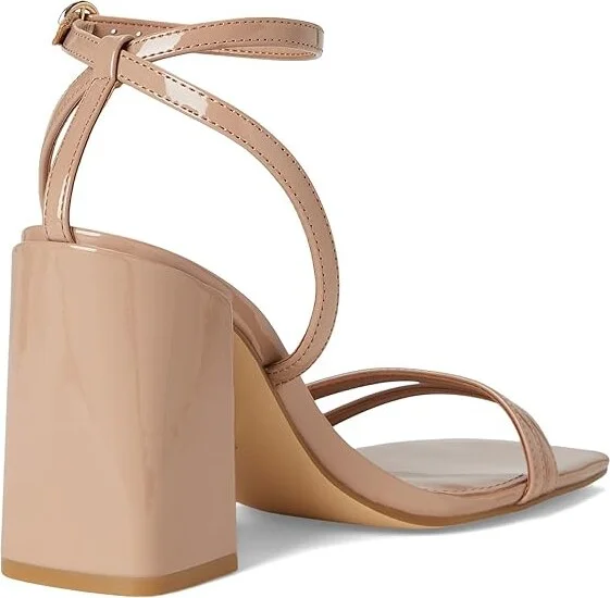 Calvin Klein Sassa Women's Sandals Light Natural Patent : 9.5 M, Leather - Image 4
