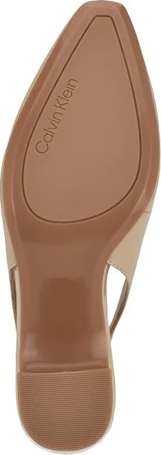 Calvin Klein Scarlet Women's Lace up casual Shoes Light Natural Patent : 8.5 M, Leather/Synthetic - Image 3