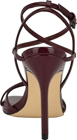 Calvin Klein Tegin Women's Shoes Dark Red Patent : 6 M, Synthetic - Image 4