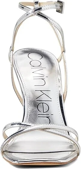 Calvin Klein Tegin Women's Shoes Silver : 5 M, Synthetic - Image 2