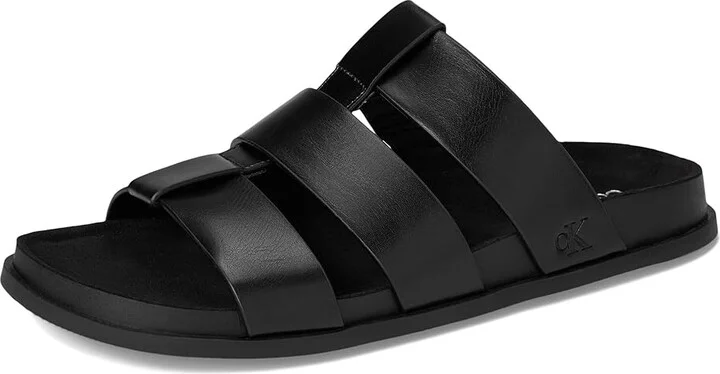 Calvin Klein Tempes Men's Flat Shoes Black : 12 M, Synthetic - Image 5