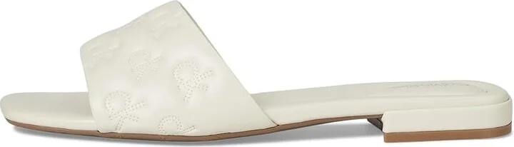 Calvin Klein Traven Women's Sandals Ivory : 9 M, Leather - Image 6