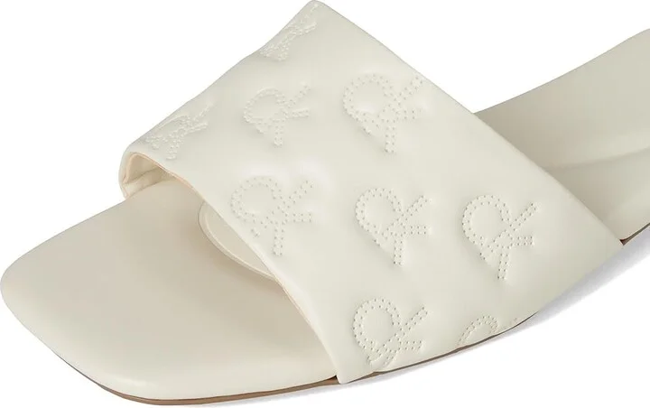 Calvin Klein Traven Women's Sandals Ivory : 9 M, Leather - Image 7