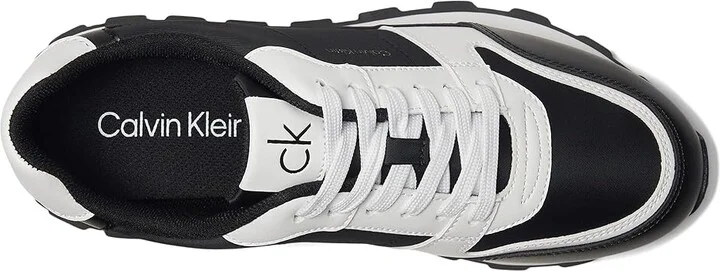 Calvin Klein Tulay Women's Shoes Black/White : 8 M, Leather - Image 2