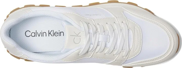 Calvin Klein Tulay Women's Shoes White/Beige : 9 M, Leather - Image 2