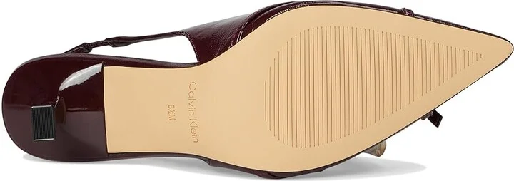 Calvin Klein Tulissa Women's Shoes Dark Red : 10 M, Synthetic - Image 3