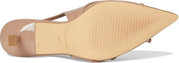 Calvin Klein Tulissa Women's Shoes Light Natural Patent : 11 M, Synthetic - Image 3