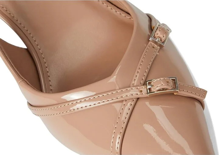 Calvin Klein Tulissa Women's Shoes Light Natural Patent : 11 M, Synthetic - Image 7