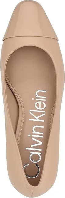 Calvin Klein Umelia High Women's Heels Light Natural : 9.5 M, Synthetic - Image 2