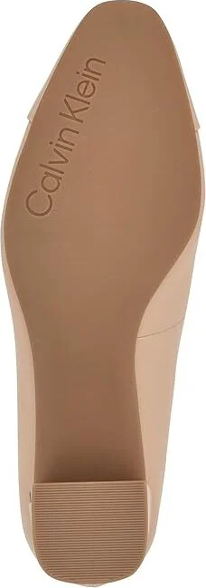 Calvin Klein Umelia High Women's Heels Light Natural : 9.5 M, Synthetic - Image 3